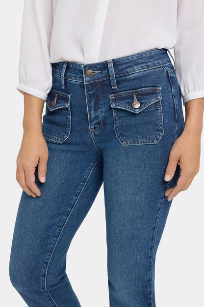 Marilyn Straight Jeans - Lake Notre-Dame
