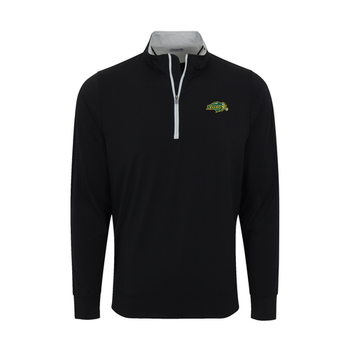 North Dakota State DriRelease® Performance Pullover Black with Light Grey Trim