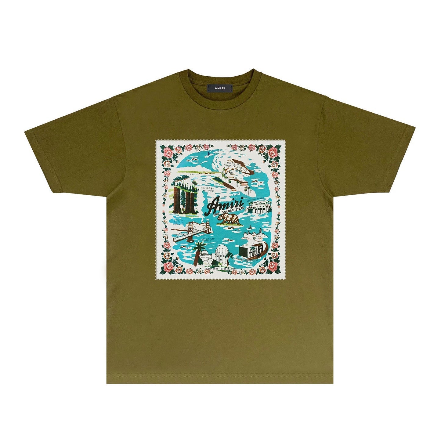 Amiri T Shirts T Shirts Short Sleeve T-shirt Blouse