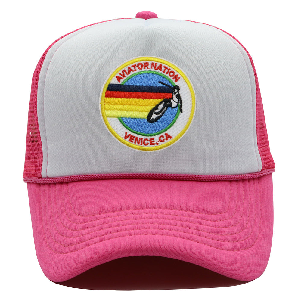 Bass Pro Shops Hat Spring/Summer Embroidery Baseball Cap Outdoor Sports Mesh Cap Cap