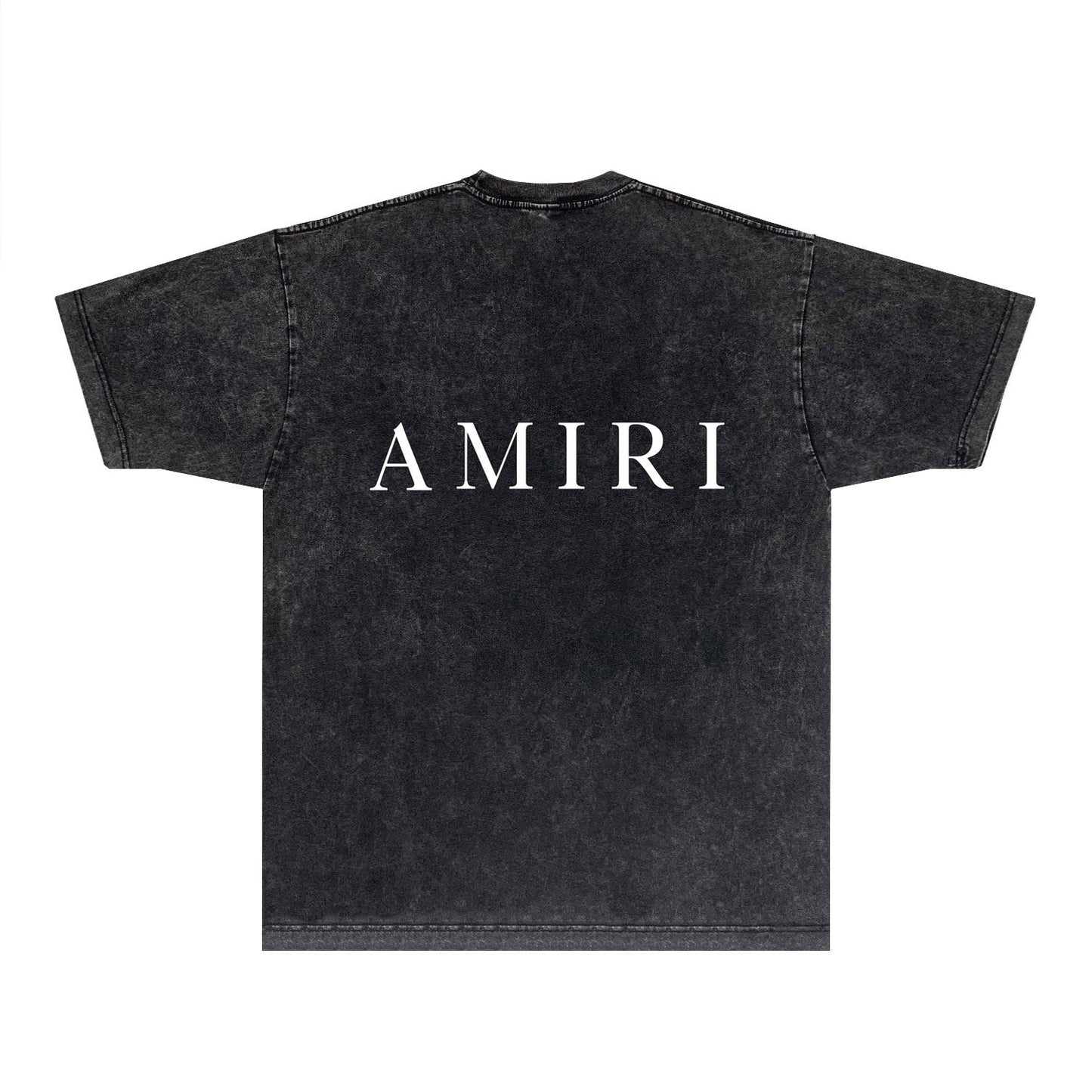 Amiri T-Shirt Distressed Retro Short Sleeve T-shirt