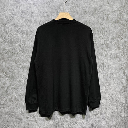 Amiri Long Sleeve Shirt Fashion Brand Long Sleeve Long-Sleeved T-shirt Blouse