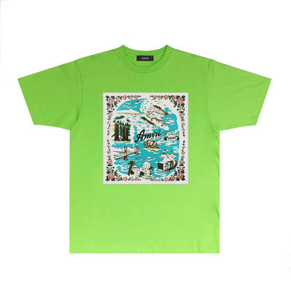 Amiri T Shirts T Shirts Short Sleeve T-shirt Blouse