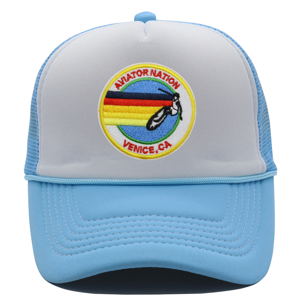 Bass Pro Shops Hat Spring/Summer Embroidery Baseball Cap Outdoor Sports Mesh Cap Cap
