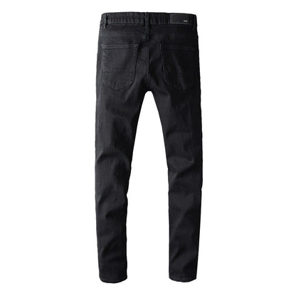 Amiri Jeans Casual Hip Hop Splash-Ink Painted Jeans Men #648
