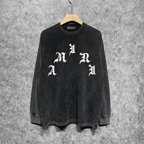 Amiri Long-Sleeve Shirt Vintage Long Sleeve T-shirt