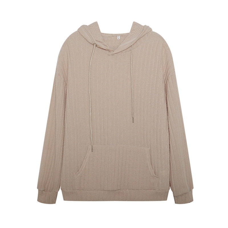 Beth Dutton Wardrobe Autumn Winter Sweater Hooded Kangaroo Pocket Long Sleeve Sweatshirt