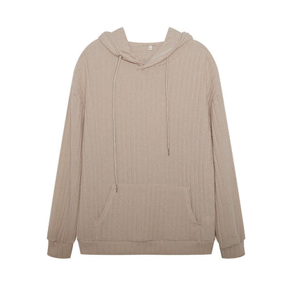 Beth Dutton Wardrobe Autumn Winter Sweater Hooded Kangaroo Pocket Long Sleeve Sweatshirt