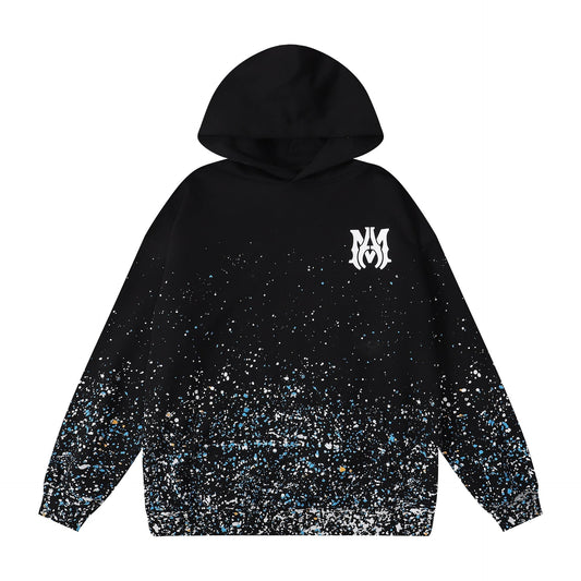 Amiri Hoodie AMI Star print hooded sweater for men and women