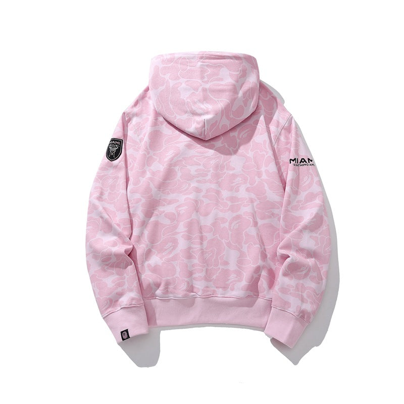 Bathing Ape Hoodie Autumn Camouflage Hooded Pullover Sweater