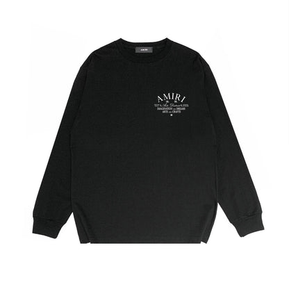 Amiri Long Sleeve Shirt Long Sleeve Long-Sleeved T-shirt Blouse