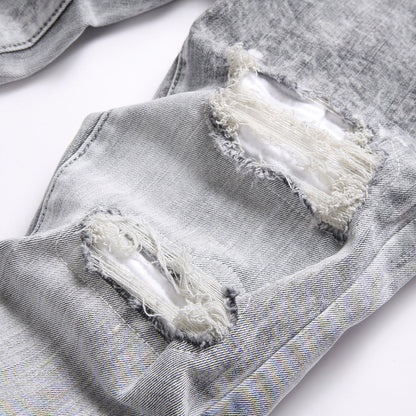 Amiri Jeans Ripped Stretch Jeans