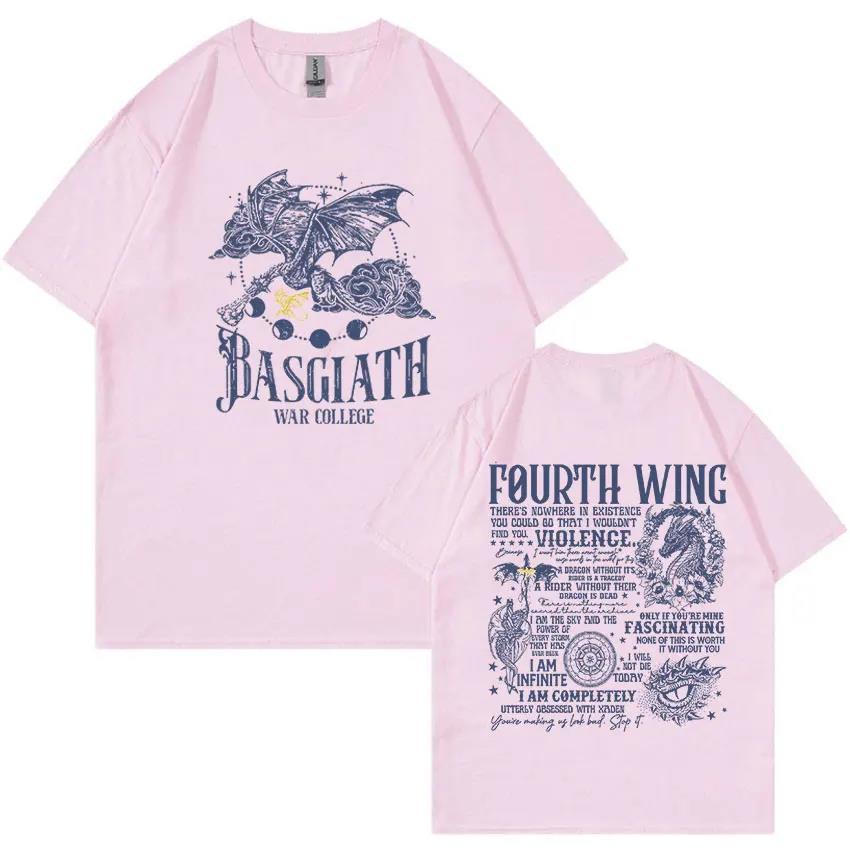 Basgiath War College Graphic T Shirt Fourth Wing Dragon