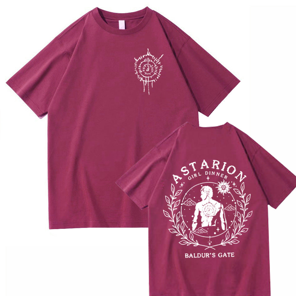 Astarion Girl Dinner T-Shirt Baldurs Gate 3 Shirt Astarion