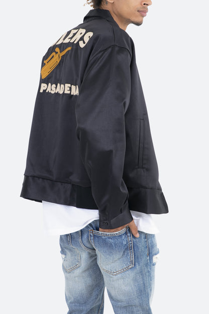 Oilers Lightweight Jacket - Black