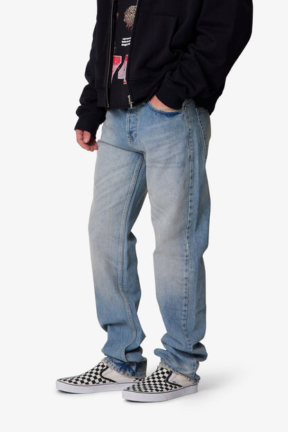 Straight Denim - Western Blue