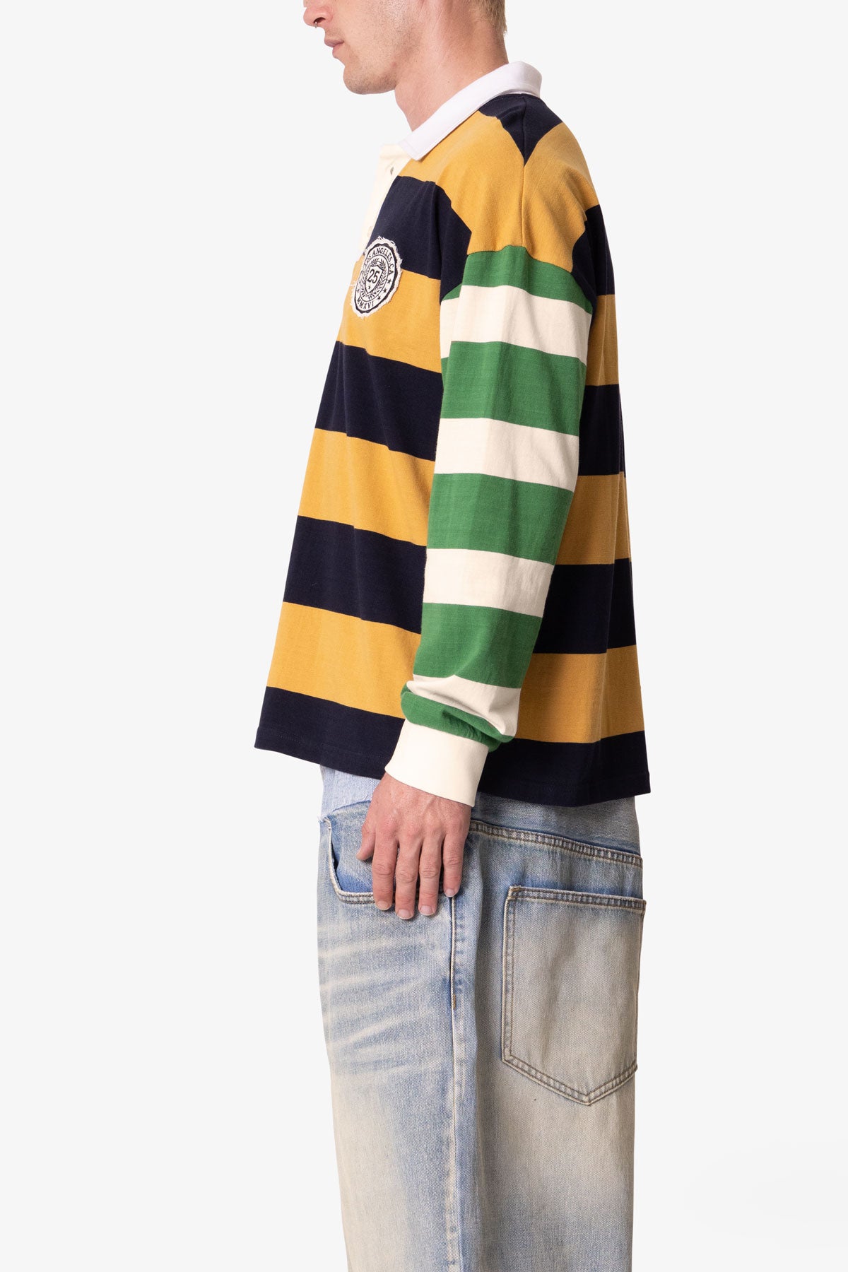 Striped Rugby L/S Shirt - Multi