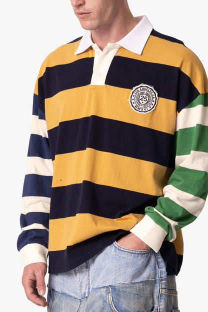 Striped Rugby L/S Shirt - Multi