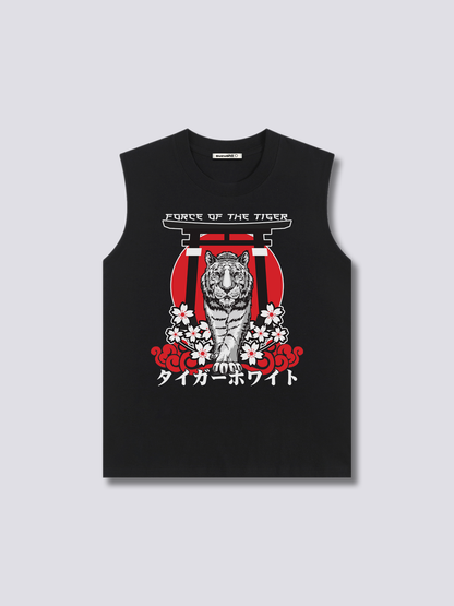 Front Print - Tiger Force Tank Top