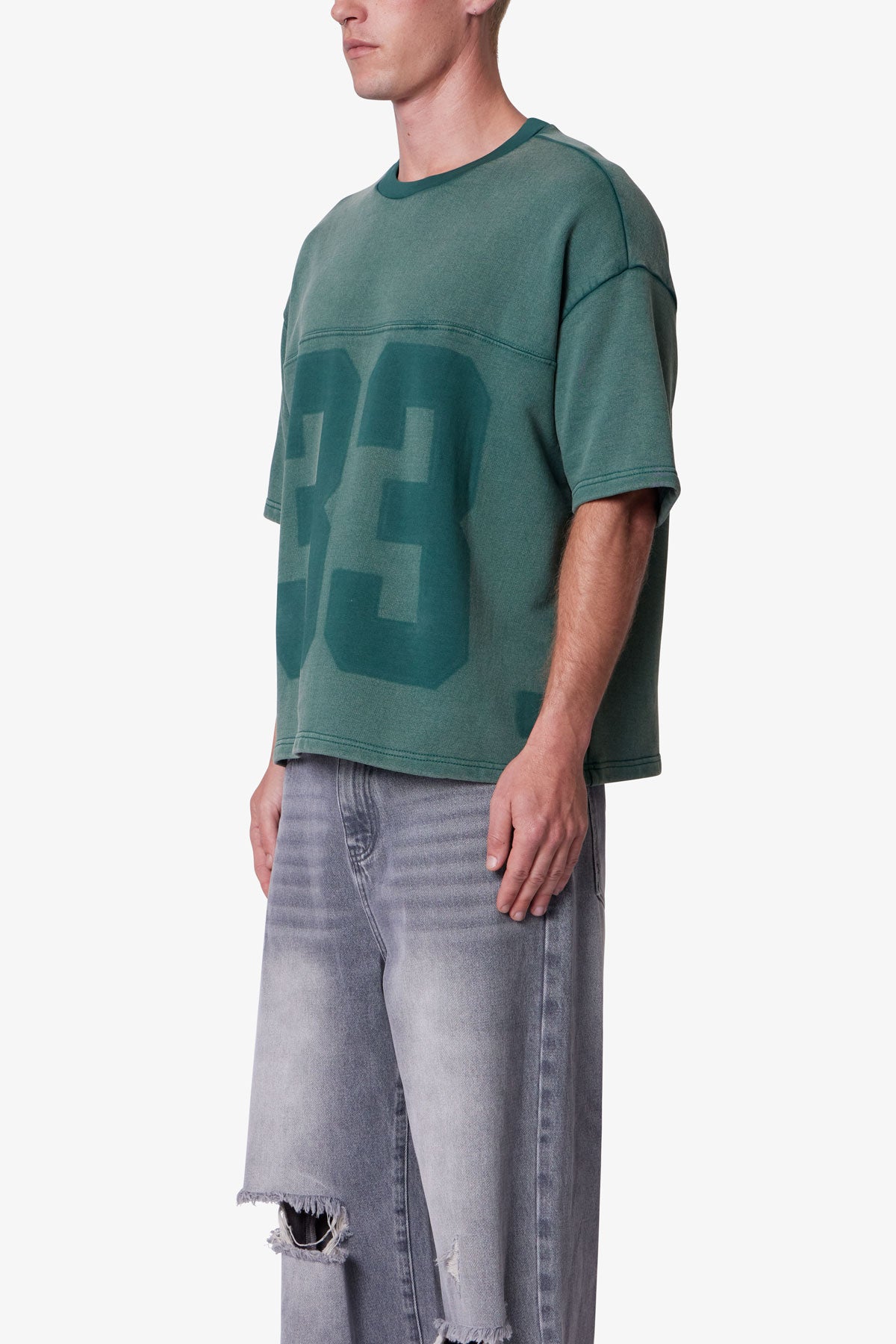 Vintage Terry Jersey Shirt - Green