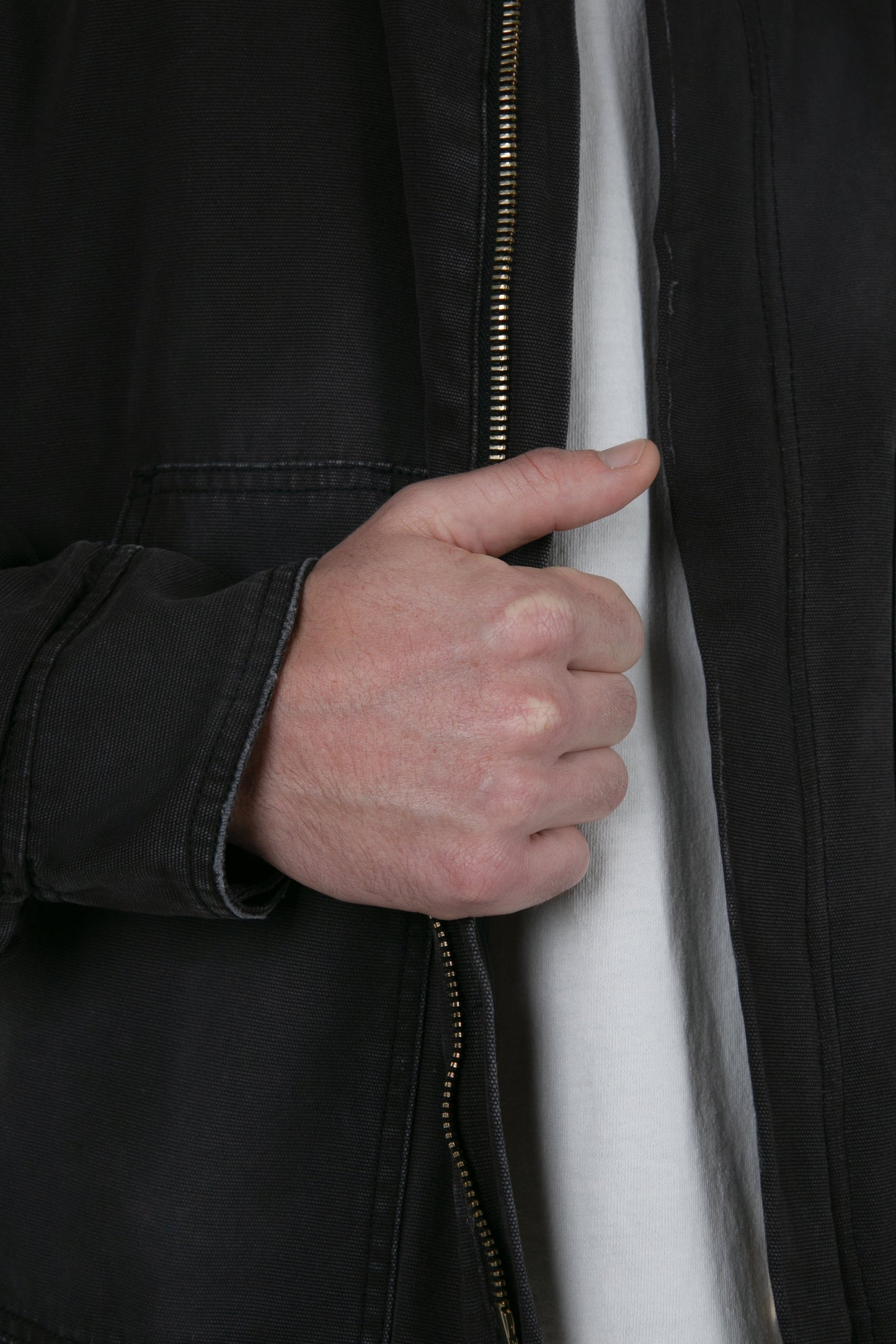 Vintage Work Jacket - Black