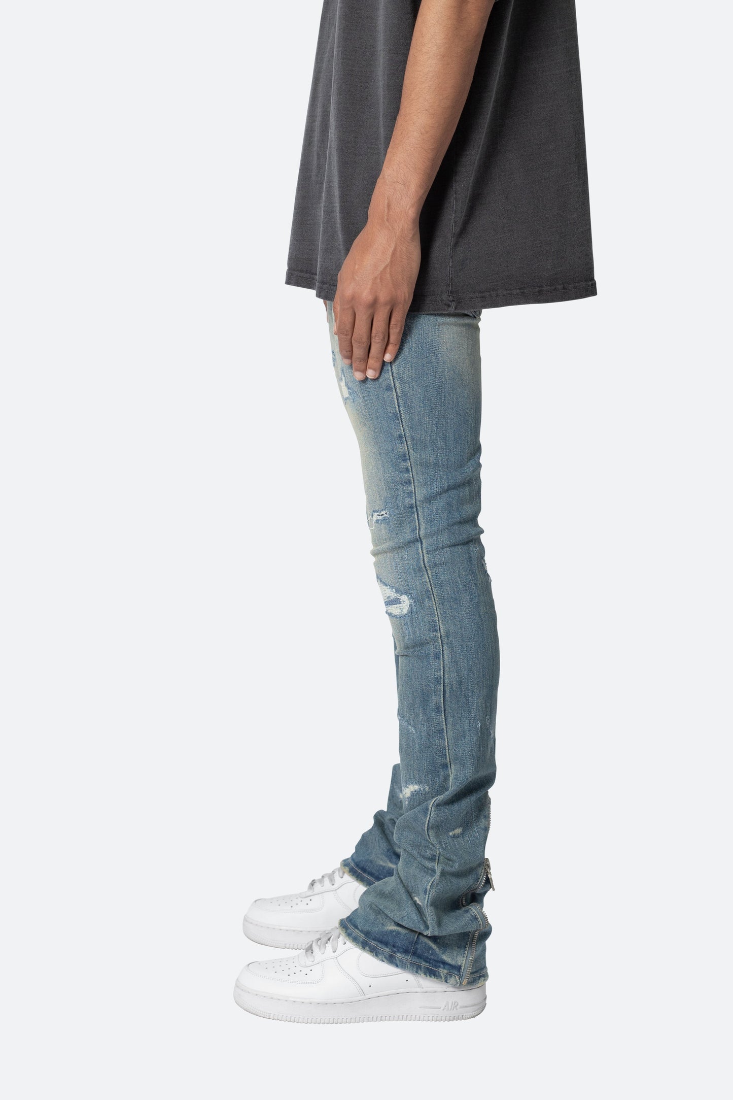 X503 Convertible Skinny Denim - Blue