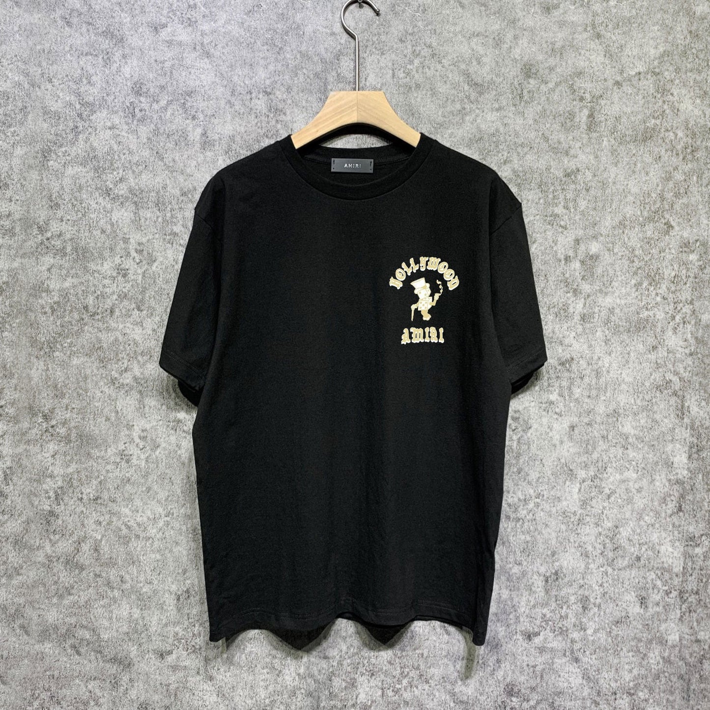 Amiri t shirts dice man printing short sleeves