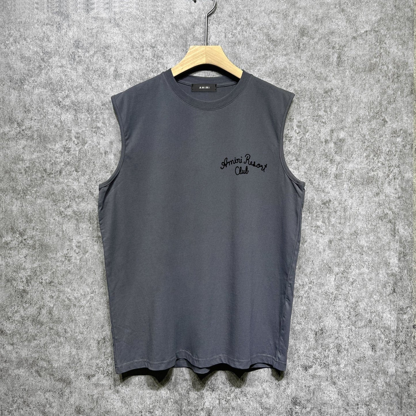 Amiri tank top sketch country printing