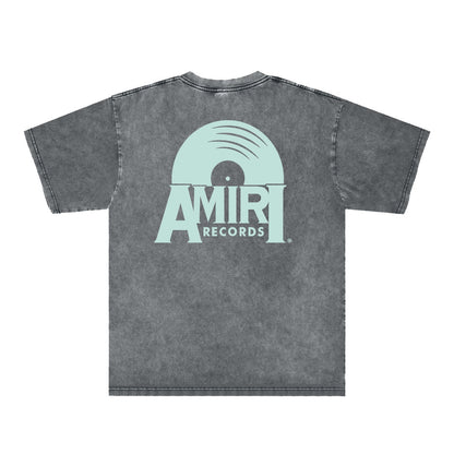 Amiri Washed Distressed T Shirt Printed Trendy Pure Cotton