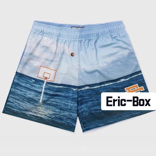 Basketball Ocean Mesh Shorts