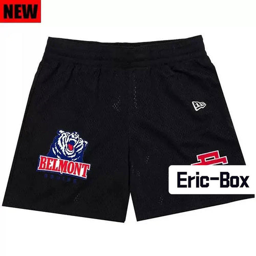 Bear Black Mesh Shorts