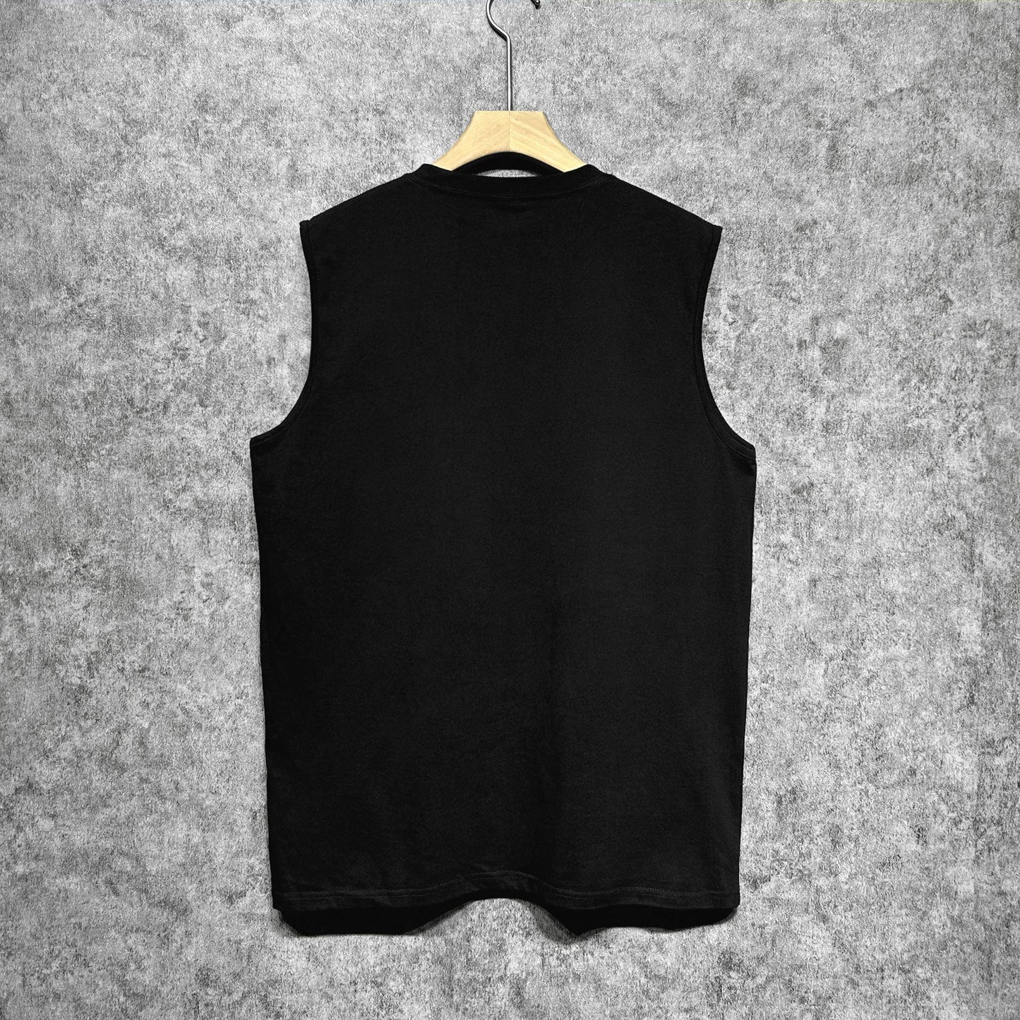 Amiri tank top ruffle letterprinting