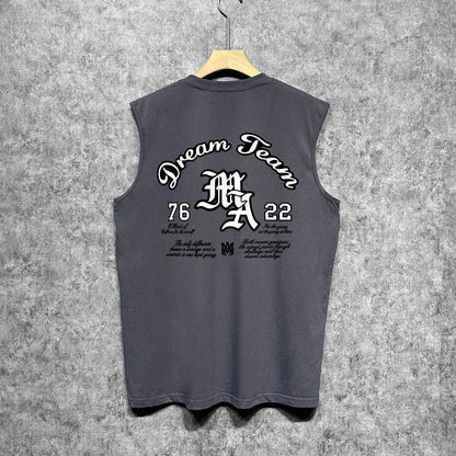 Amiri tank top letterprinting