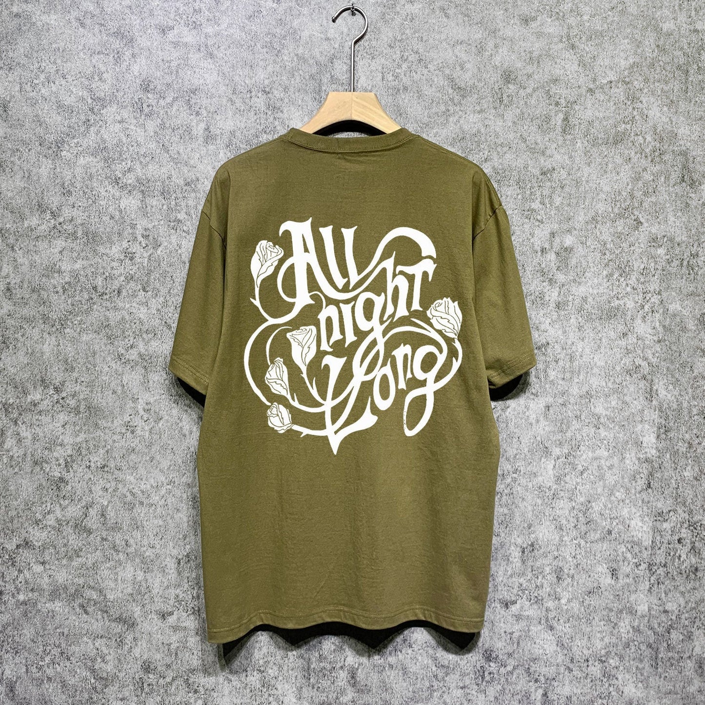 Amiri t shirts morning glory printing short sleeve
