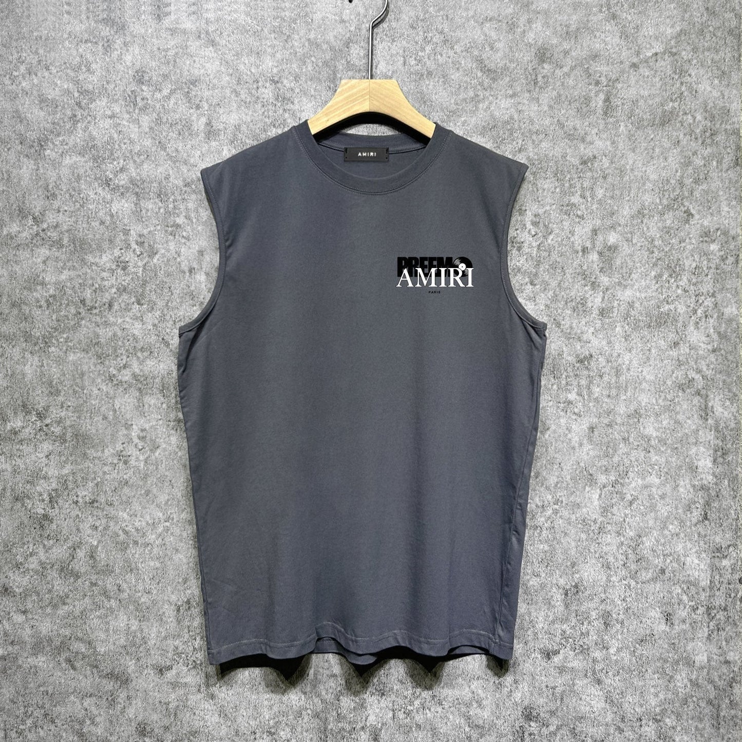 Amiri tank top six-pointed star printing