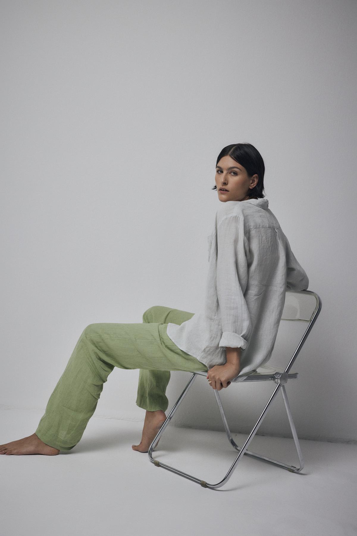 MULHOLLAND LINEN SHIRT