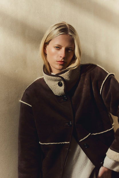 SHONA SHERPA REVERSIBLE JACKET